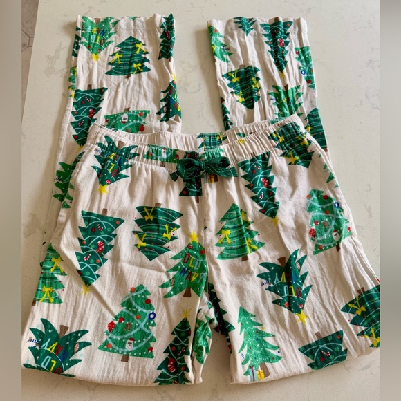 Old Navy Christmas Tree Pajama Pants - Picture 3 of 3
